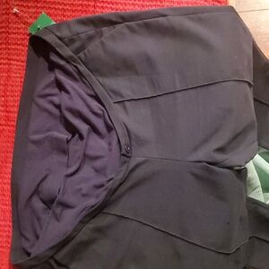 Seraphine blue work pant maternity